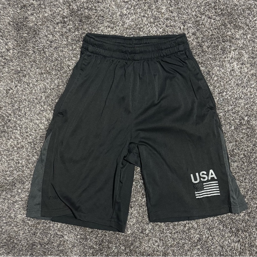 {Mitre} Black USA Men's Shorts Small